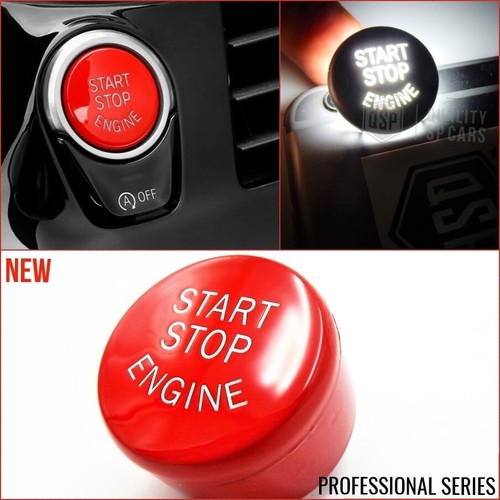 Pulsante start stop rosso per - start,
