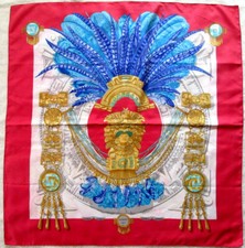 -Authentique Foulard rare