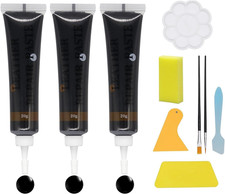 Kit Riparazione Pelle Nero