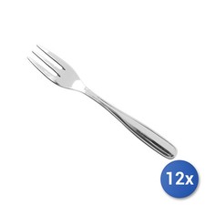 12x Forchettine In Acciaio