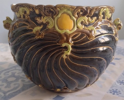 Vaso cachepot maiolica - , julius