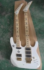 Rara chitarra elettrica bianca