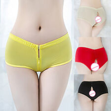 Biancheria intima intima slip tanga mutandine passo aperto zip*? *?