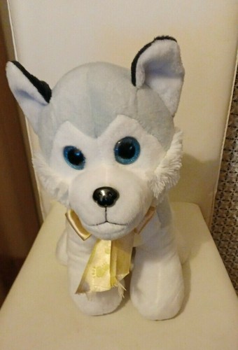 Peluche lupo bianco - ,