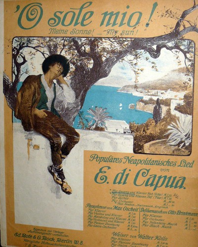 Spartito sole mio - 'o,