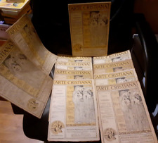 Lotto 11 numeri ARTE CRISTIANA - rivista mensile ILLUSTRATA (C388)