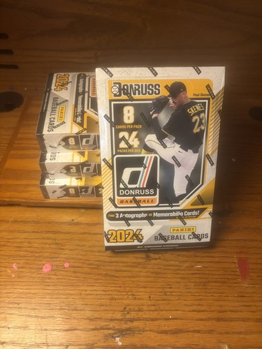 Scatola hobby baseball donruss - baseball,
