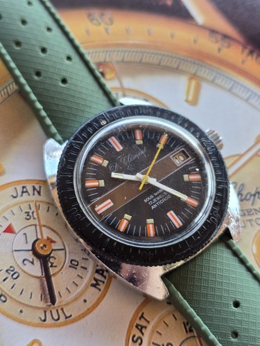 Orologio vintage diver clement - vintage,
