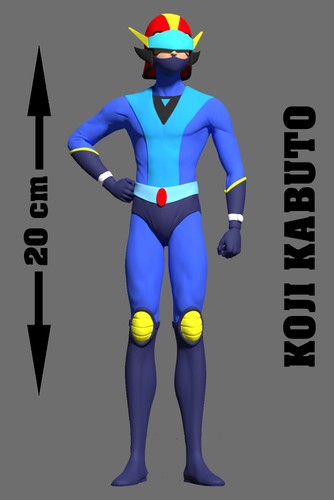 Koji kabuto vinile figura - 1:10,