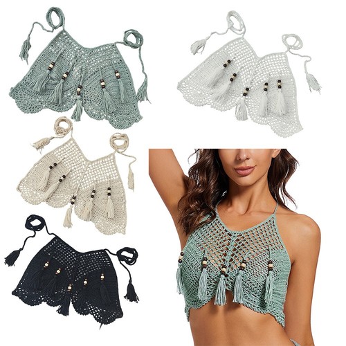Top bikini all uncinetto per - bikini,