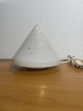 LAMPADA VETRO MURANO OPALINO VINTAGE DESIGN MODERNARIATO RARA MID CENTURY