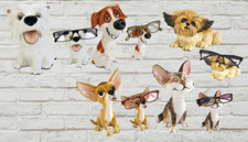 Porta occhiali per cani spettacolo carlino marrone chiaro Jack Russell Chihuahua o Shih Tzu Optipaws