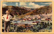 Cartolina veduta aerea Death