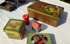 Scatole/Scatoline da COLLEZIONE in latta metallo VINTAGE - ANTICHE
