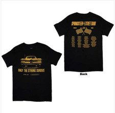 T-shirt Bruce Springsteen Only The Strong Survive Tour 2023 unisex top ufficiale