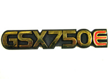 GSX 750E Side Cover Badge for