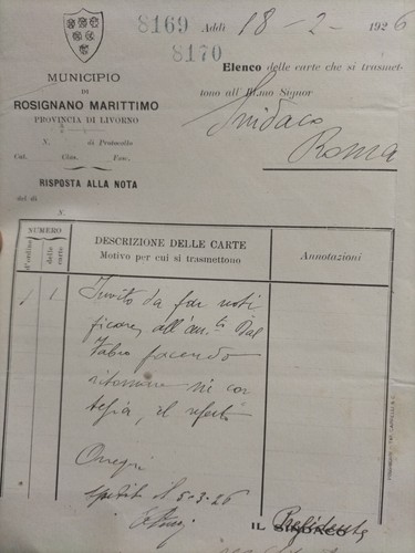 Municipio rosignano - di,