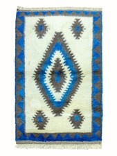 Tappeto Shaggy Tribale Turco