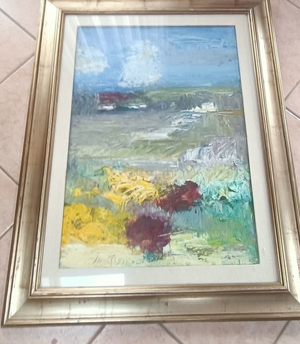 Olio tela falso autore - di,