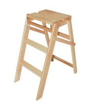 Scala sgabello pieghevole a 3