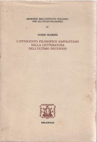 Ottocento filosofico - l'ottocento,