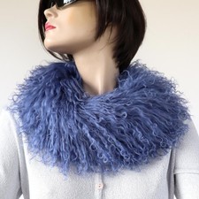 Pelliccia Sciarpa Agnello Del