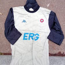 MOLTO RARA MAGLIA PORTIERE ERG COPPA ITALIA 1988-1989 MANICA CORTA IMBOTTITA M-S