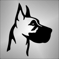 adesivo prespaziato alano