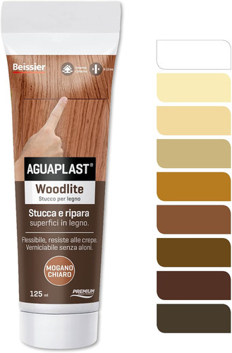 Stucco per legno colorato - stucco,
