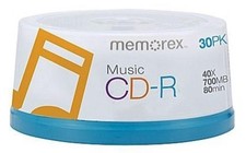 Memorex CD-R 40x musica audio