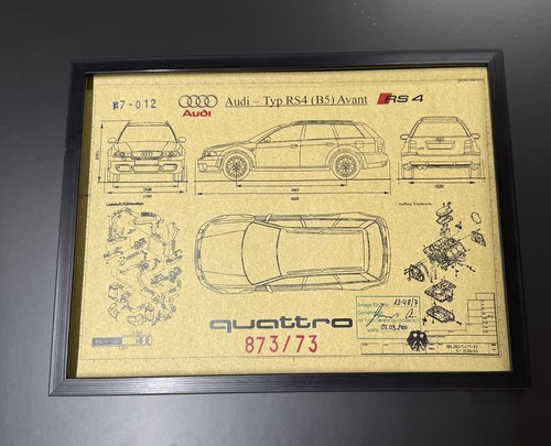 Premium artprint audi - audi, rs