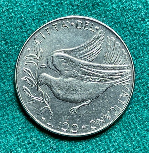 100 lire citta del - citta’, vaticano