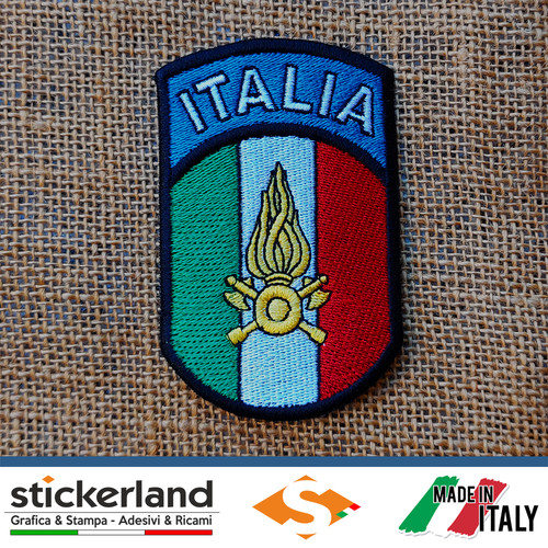 Toppa patch ricamata italia - ricamata,