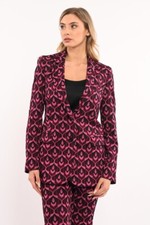 Giacca donna a fantasia