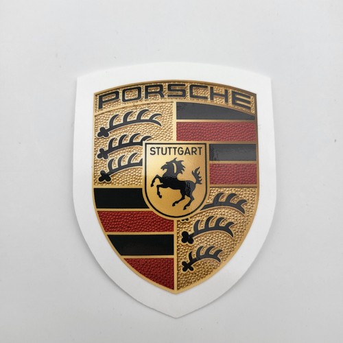 Adesivi stemma logo porsche - adesivi,