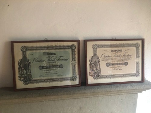 Certificati azionari - n.2,