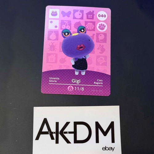Carte amiibo animal crossing - carte,