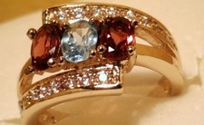 Anello donna TOPAZIO