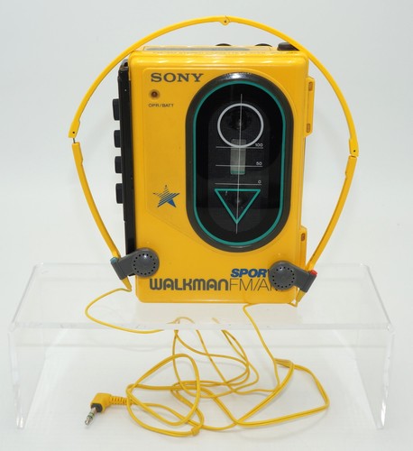 Walkman sportivo vintage sony - walkman,