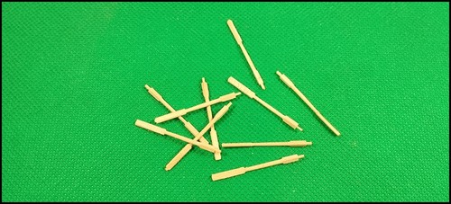 Remi legno 10 pz - in, mm.