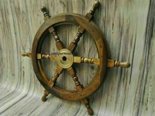 18 inch Nautical Wooden Ship