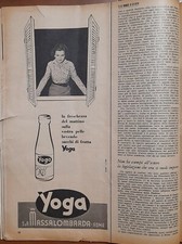Pubblicità advertising  YOGA