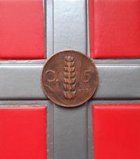 (£)   5 Centesimi 1930 (Spiga