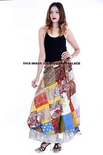 Gonna Lunga Vintage In Seta