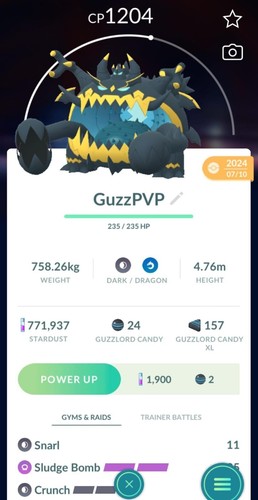 Pokémon guzzlord lvl - pokémon,