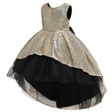 Abito Sequins Per Bambine Con