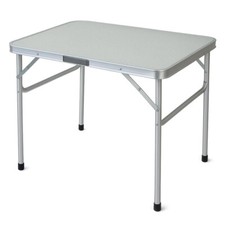 Tavolino Pieghevole con Struttura in Alluminio 75x55x60 per Campeggio o mare