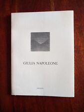 (libro d'artista) GIULIA NAPOLEONE testo C. Zambianchi Stamparte 1995