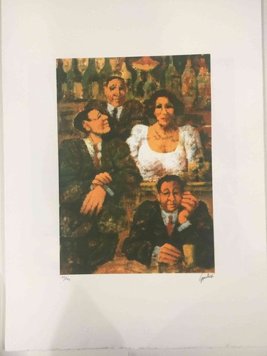 Remo squillantini lithography - squillantini,