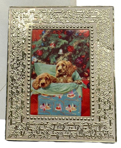 Christmas greeting card cocker - christmas,